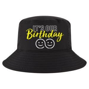 Its Our Birthday Funny Twins Its Our Birthday Twins Cool Comfort Performance Bucket Hat