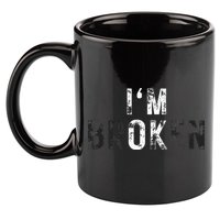 Im Ok Broken 11oz C Handle Ceramic Mug