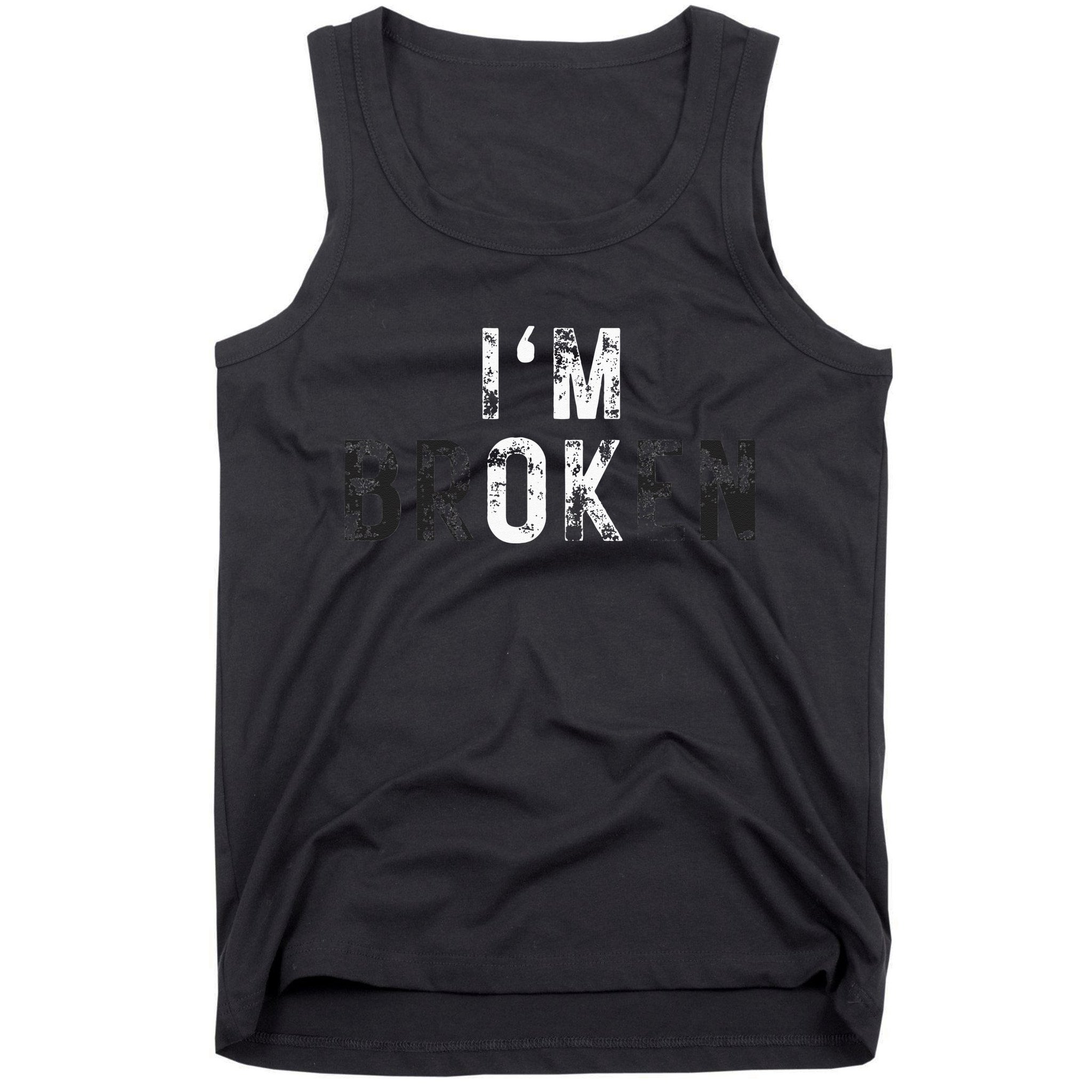 Im Ok Broken Tank Top