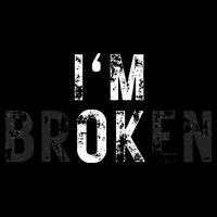 Im Ok Broken Cropped Pullover Crew