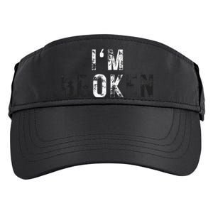 IM Ok Broken Adult Drive Performance Visor