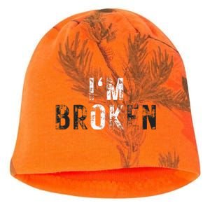 IM Ok Broken Kati - Camo Knit Beanie