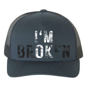 IM Ok Broken Yupoong Adult 5-Panel Trucker Hat