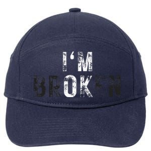 IM Ok Broken 7-Panel Snapback Hat