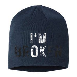 IM Ok Broken Sustainable Beanie