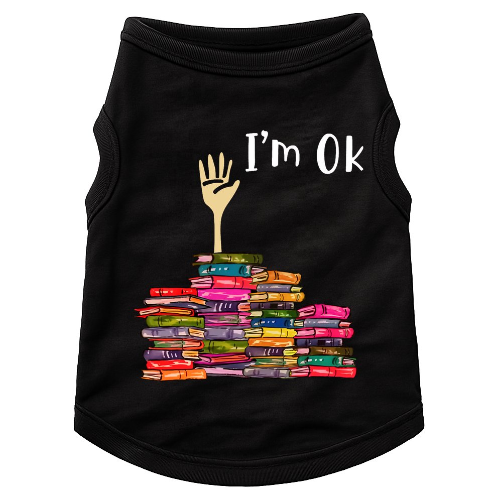 IM Ok Book Doggie Tank