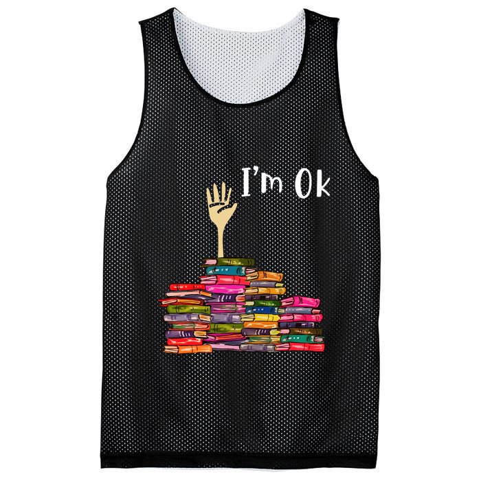 IM Ok Book Mesh Reversible Basketball Jersey Tank