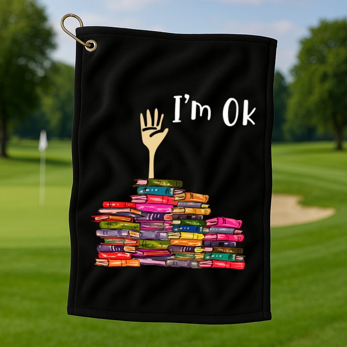 IM Ok Book Golf Towel