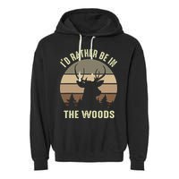 Instead Of Build Back Better How About Just Put It Back Garment-Dyed Fleece Hoodie