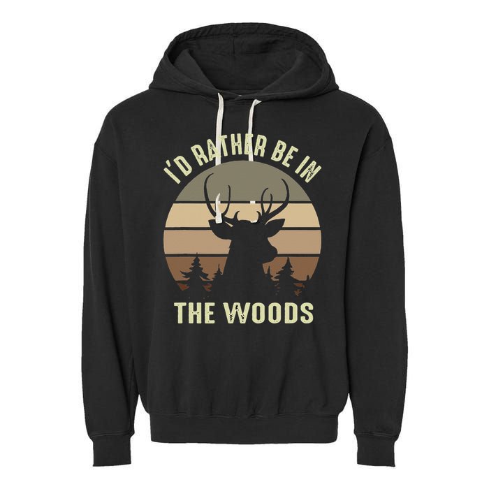 Instead Of Build Back Better How About Just Put It Back Garment-Dyed Fleece Hoodie