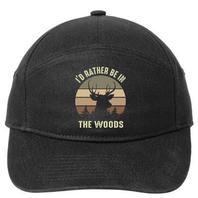 Instead Of Build Back Better How About Just Put It Back 7-Panel Snapback Hat