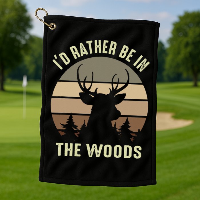Instead Of Build Back Better How About Just Put It Back Golf Towel