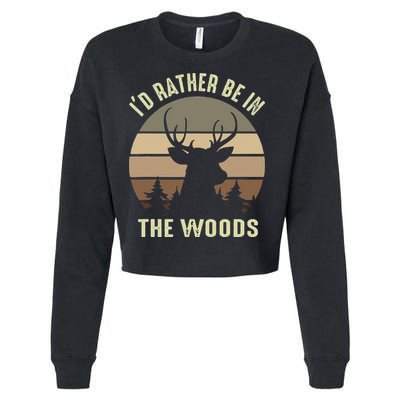 Instead Of Build Back Better How About Just Put It Back Cropped Pullover Crew