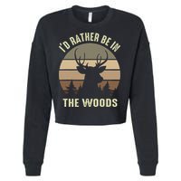 Instead Of Build Back Better How About Just Put It Back Cropped Pullover Crew
