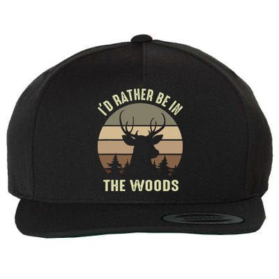 Instead Of Build Back Better How About Just Put It Back Wool Snapback Cap
