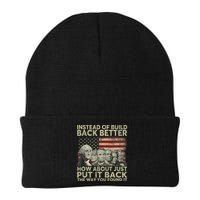 Instead Of Build Back Better How About Just Put It Back Beanie