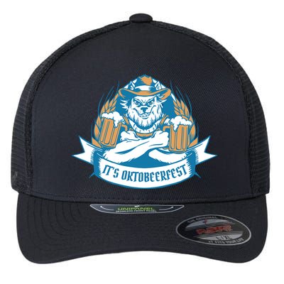 It's Oktoberfest Beer Flexfit Unipanel Trucker Cap