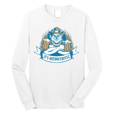 It's Oktoberfest Beer Long Sleeve Shirt