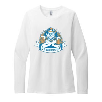 It's Oktoberfest Beer Womens CVC Long Sleeve Shirt