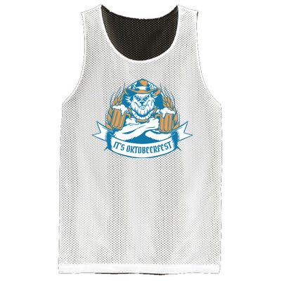 It's Oktoberfest Beer Mesh Reversible Basketball Jersey Tank