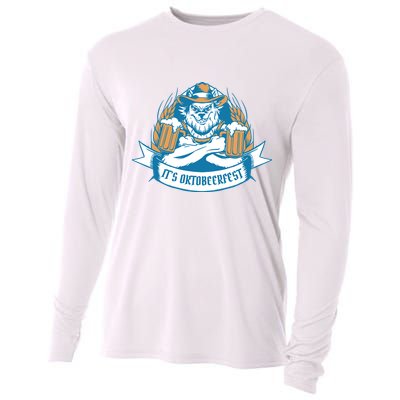 It's Oktoberfest Beer Cooling Performance Long Sleeve Crew
