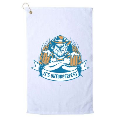 It's Oktoberfest Beer Golf Towel