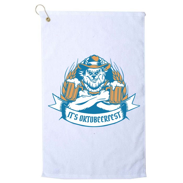 It's Oktoberfest Beer Golf Towel