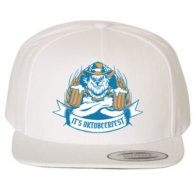 It's Oktoberfest Beer Wool Snapback Cap