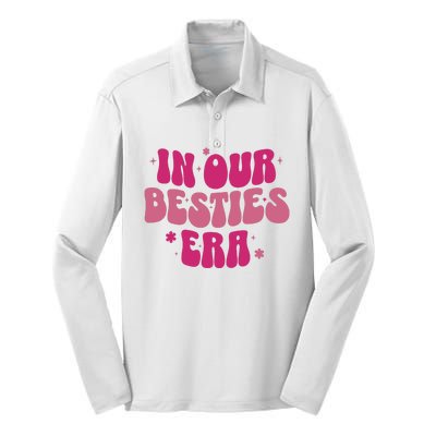 In Our Besties Era Silk Touch Performance Long Sleeve Polo