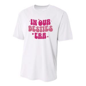 In Our Besties Era Youth Performance Sprint T-Shirt