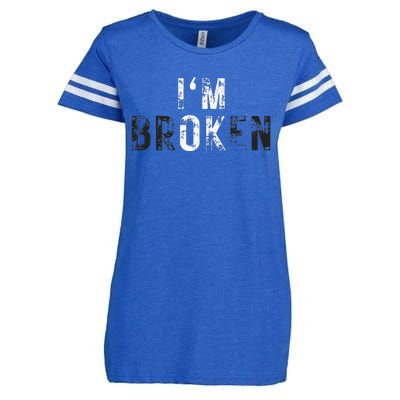 Im Ok Broken Enza Ladies Jersey Football T-Shirt