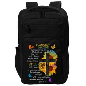 I Only Can Imagine Faith Christian Faith Jesus God Lover Meaningful Gift Impact Tech Backpack