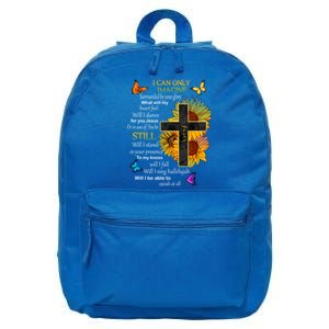 I Only Can Imagine Faith Christian Faith Jesus God Lover Meaningful Gift 16 in Basic Backpack