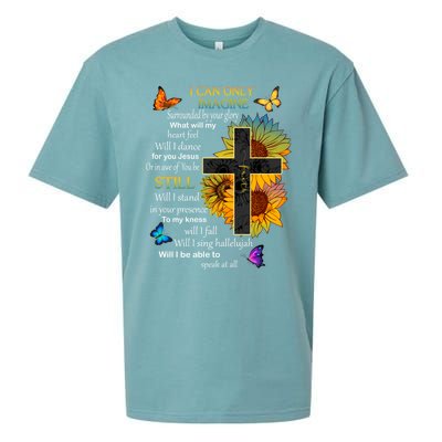 I Only Can Imagine Faith Christian Faith Jesus God Lover Meaningful Gift Sueded Cloud Jersey T-Shirt