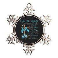 I Only Can Imagine Faith Christian Faith Jesus God Lover Metallic Star Ornament