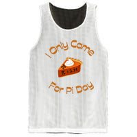 I Only Came For Pi Day Happy Pi Day Math Celebration Meaningful Gift Mesh Reversible Basketball Jersey Tank