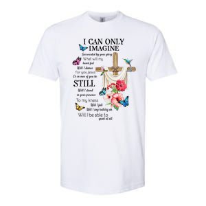 I Only Can Imagine Faith Christian Faith Jesus God Lover Softstyle CVC T-Shirt