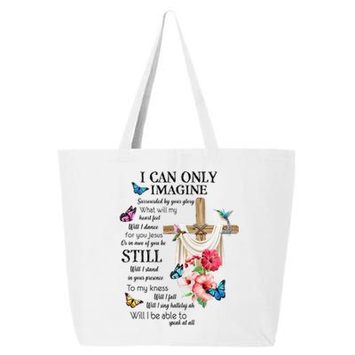 I Only Can Imagine Faith Christian Faith Jesus God Lover 25L Jumbo Tote