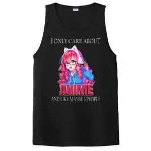 I Only Care About Anime And Like Maybe 3 People Funny PosiCharge Competitor Tank