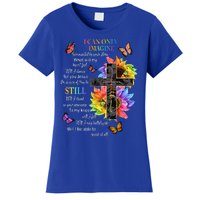 I Only Can Imagine Faith Christian Faith Jesus God Lover Gift Women's T-Shirt