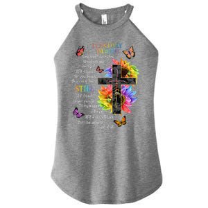 I Only Can Imagine Faith Christian Faith Jesus God Lover Gift Women's Perfect Tri Rocker Tank