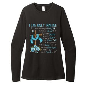 I Only Can Imagine Faith Christian Faith Jesus Womens CVC Long Sleeve Shirt