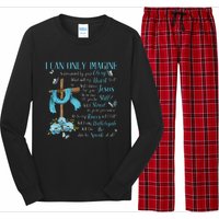 I Only Can Imagine Faith Christian Faith Jesus Long Sleeve Pajama Set