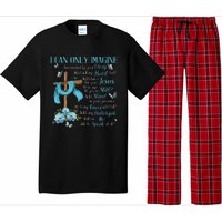 I Only Can Imagine Faith Christian Faith Jesus Pajama Set