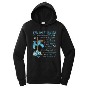 I Only Can Imagine Faith Christian Faith Jesus Women's Pullover Hoodie