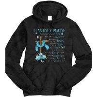 I Only Can Imagine Faith Christian Faith Jesus Tie Dye Hoodie