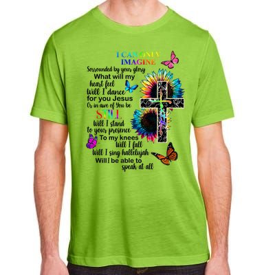 I Only Can Imagine Faith Christian Jesus God Adult ChromaSoft Performance T-Shirt