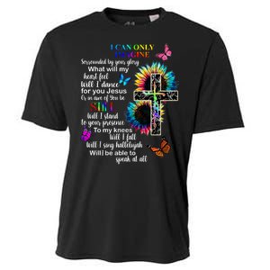 I Only Can Imagine Faith Christian Jesus God Cooling Performance Crew T-Shirt