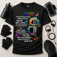 I Only Can Imagine Faith Christian Jesus God Performance Shirt