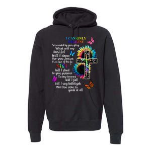 I Only Can Imagine Faith Christian Jesus God Premium Hoodie